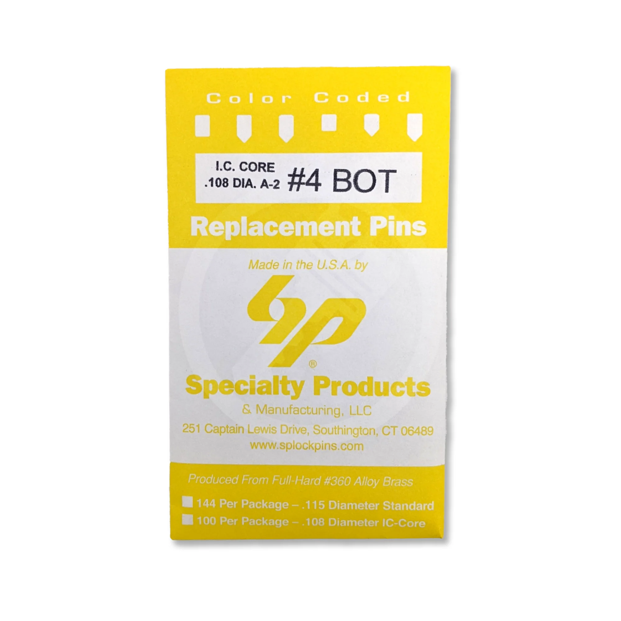 IC Core A2 #4 Bottom Pin 100PK