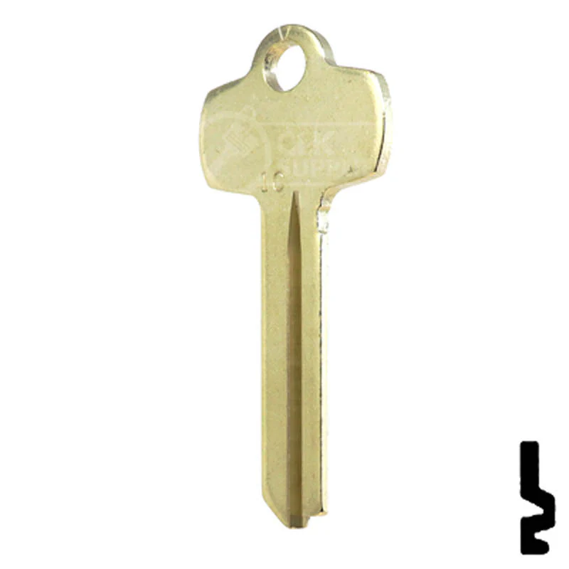 Uncut Key Blank Arrow | 1C - Image 11