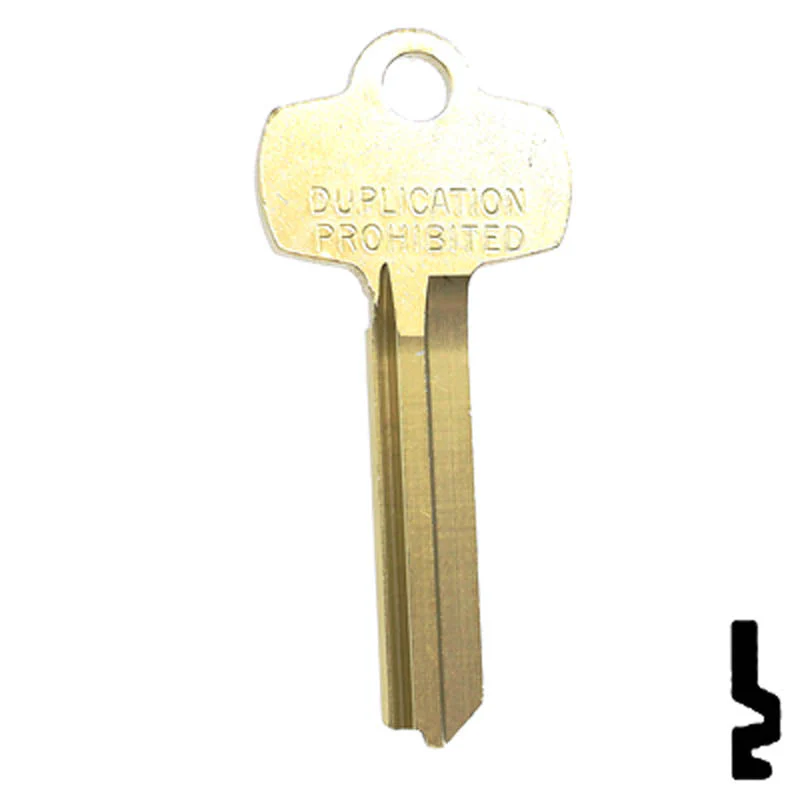 Uncut Key Blank Arrow | 1C - Image 2