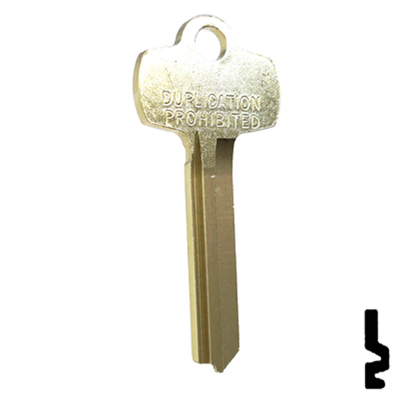 Uncut Key Blank Arrow | 1C - Image 3