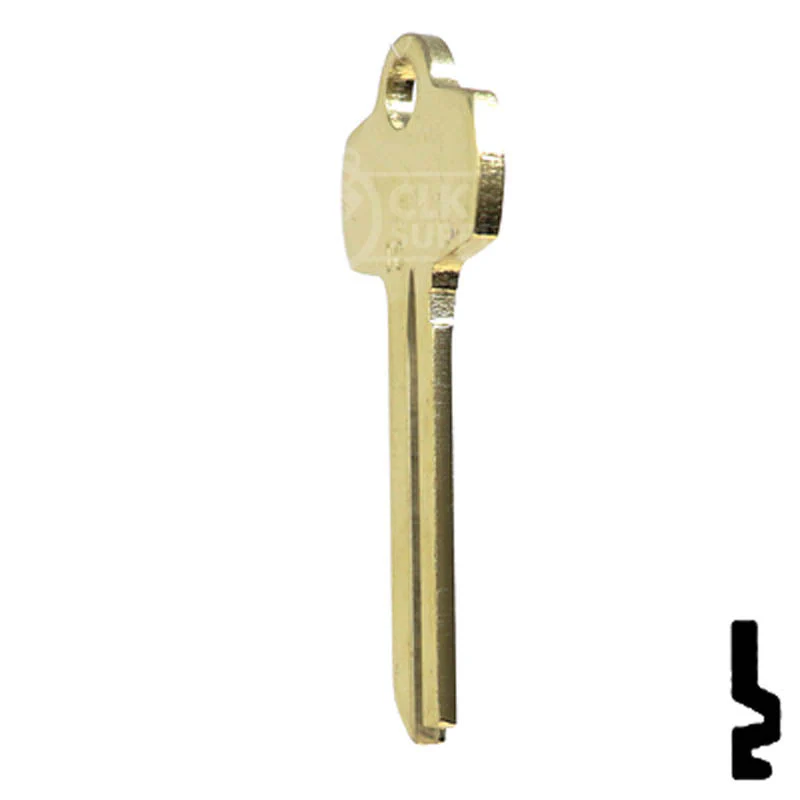 Uncut Key Blank Arrow | 1C - Image 9