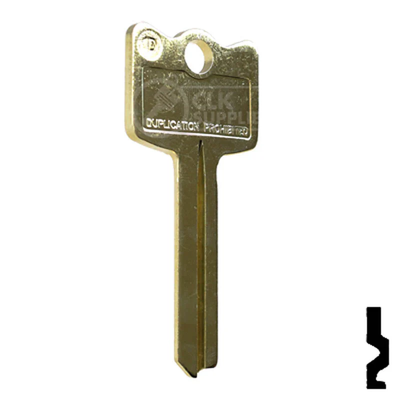 Uncut Key Blank | Arrow | 1D - Image 3