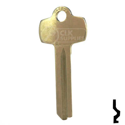 Uncut Key Blank | Best | 1A1B1, A1114B - Image 12