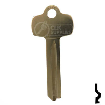 Uncut Key Blank | Best | 1A1B1, A1114B - Image 13