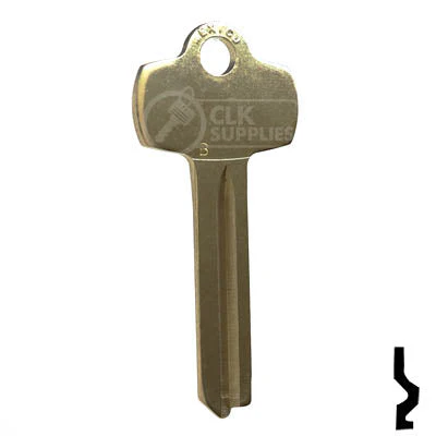 Uncut Key Blank | Best | 1A1B1, A1114B - Image 15