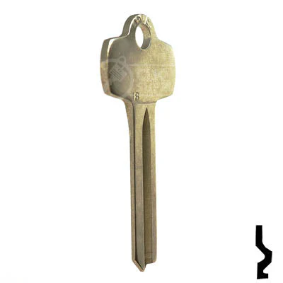 Uncut Key Blank | Best | 1A1B1, A1114B - Image 17