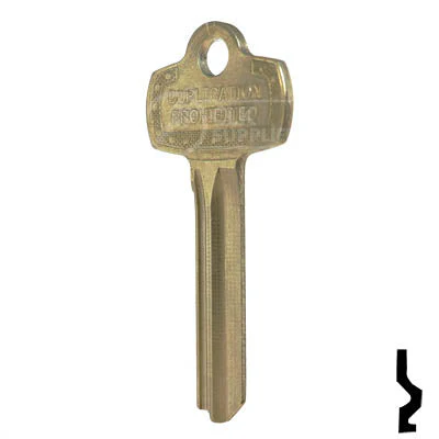 Uncut Key Blank | Best | 1A1B1, A1114B - Image 23
