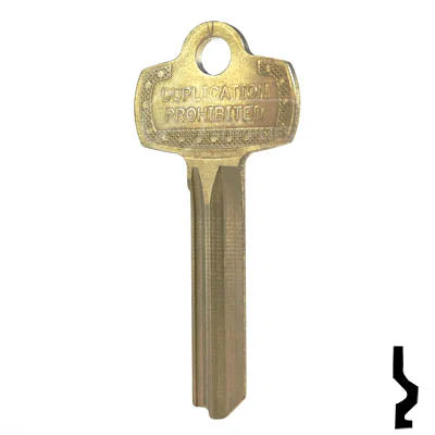 Uncut Key Blank | Best | 1A1B1, A1114B - Image 24