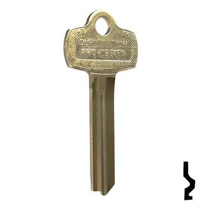 Uncut Key Blank | Best | 1A1B1, A1114B - Image 3