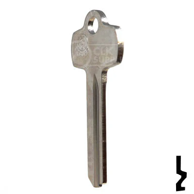 Uncut Key Blank | Best | BE2 - Image 22