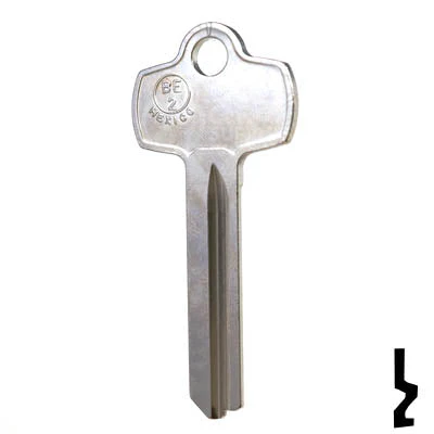 Uncut Key Blank | Best | BE2 - Image 24