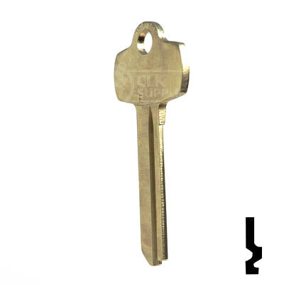 Uncut Key Blank | Best | 1A1E1, A1114E - Image 10