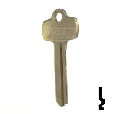 Uncut Key Blank | Best | 1A1E1, A1114E - Image 11