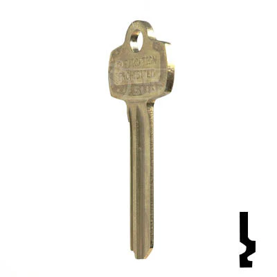Uncut Key Blank | Best | 1A1E1, A1114E - Image 22
