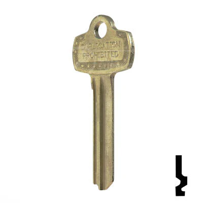 Uncut Key Blank | Best | 1A1E1, A1114E - Image 23