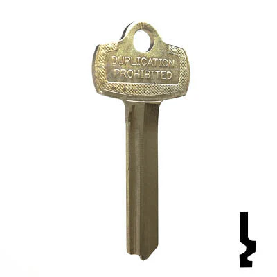 Uncut Key Blank | Best | 1A1E1, A1114E - Image 3