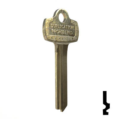 Uncut Key Blank | Best | 1A1E1, A1114E - Image 4