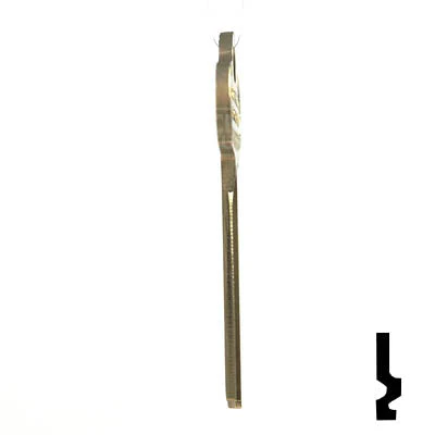 Uncut Key Blank | Best | 1A1E1, A1114E - Image 7
