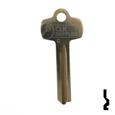 Uncut Key Blank | Best | 1A1Q1, A1114Q - Image 13