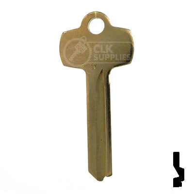 Uncut Key Blank | Best | 1A1R1, A1114R - Image 13
