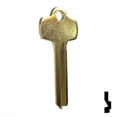 Uncut Key Blank | Best | 1A1R1, A1114R - Image 16