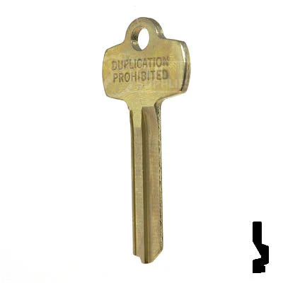 Uncut Key Blank | Best | 1A1R1, A1114R - Image 23