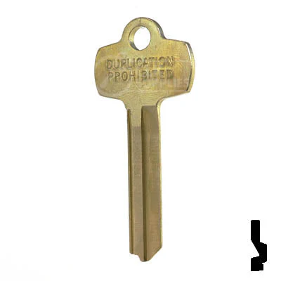 Uncut Key Blank | Best | 1A1R1, A1114R - Image 24
