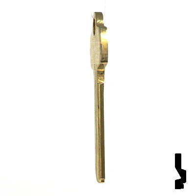 Uncut Key Blank | Best | 1A1R1, A1114R - Image 8