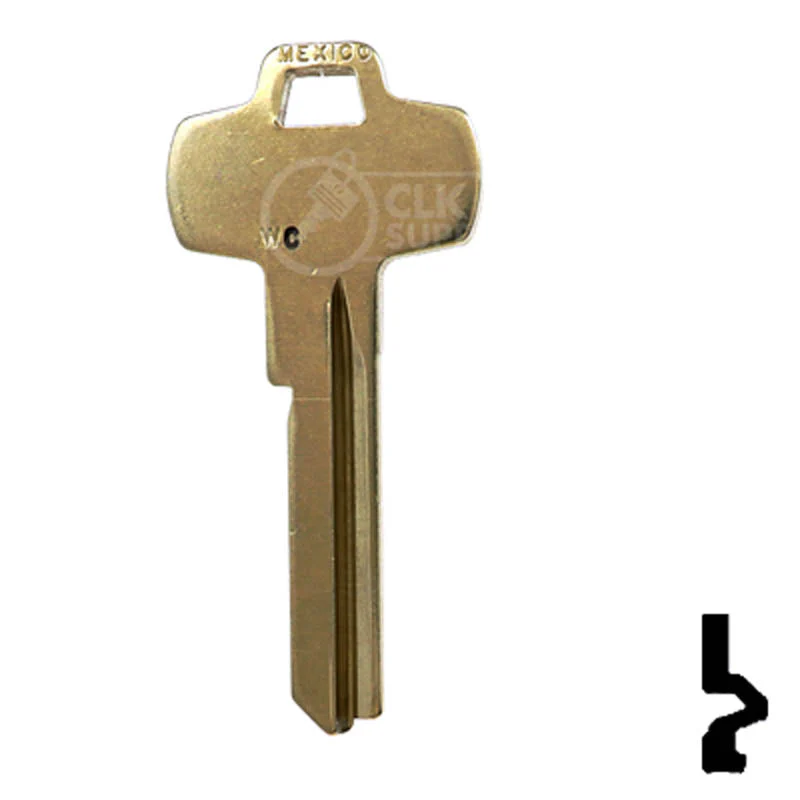 Uncut Key Blank | Best | 1A1WC1, A1114WC - Image 12