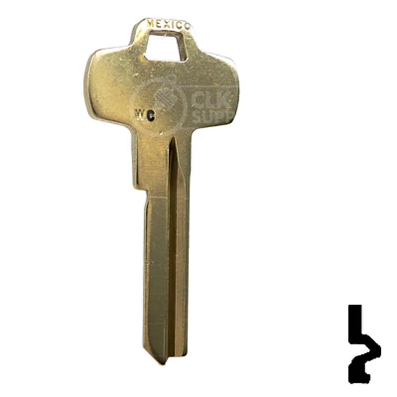 Uncut Key Blank | Best | 1A1WC1, A1114WC - Image 14