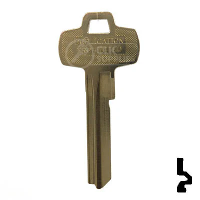 Uncut Key Blank | Best | 1A1WG1, A1114WG
