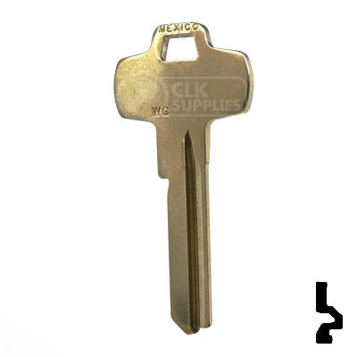 Uncut Key Blank | Best | 1A1WG1, A1114WG - Image 12
