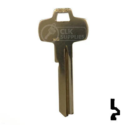 Uncut Key Blank | Best | 1A1WG1, A1114WG - Image 13