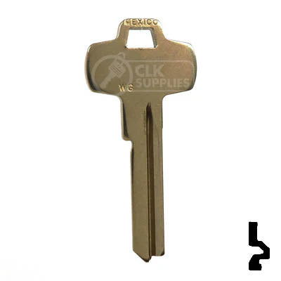 Uncut Key Blank | Best | 1A1WG1, A1114WG - Image 14