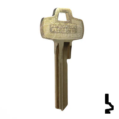 Uncut Key Blank | Best | 1A1WY1, A1114WY - Image 3
