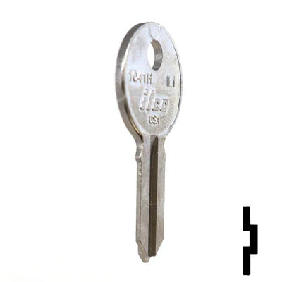 Uncut Key Blank | Illinois | IL1, 1041H - Image 4