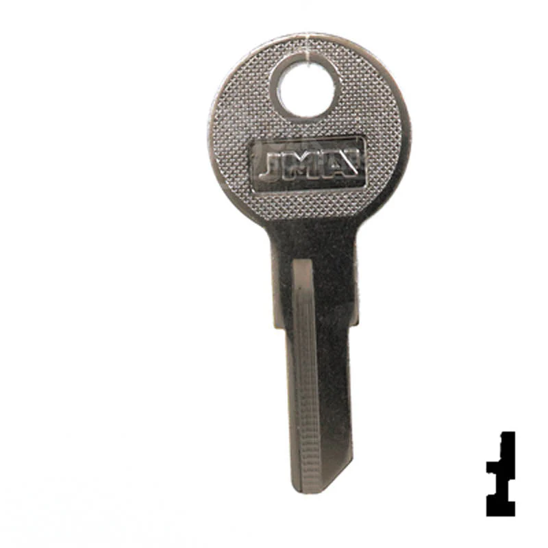 Uncut Key Blank | Illinois | IL11, 1043J