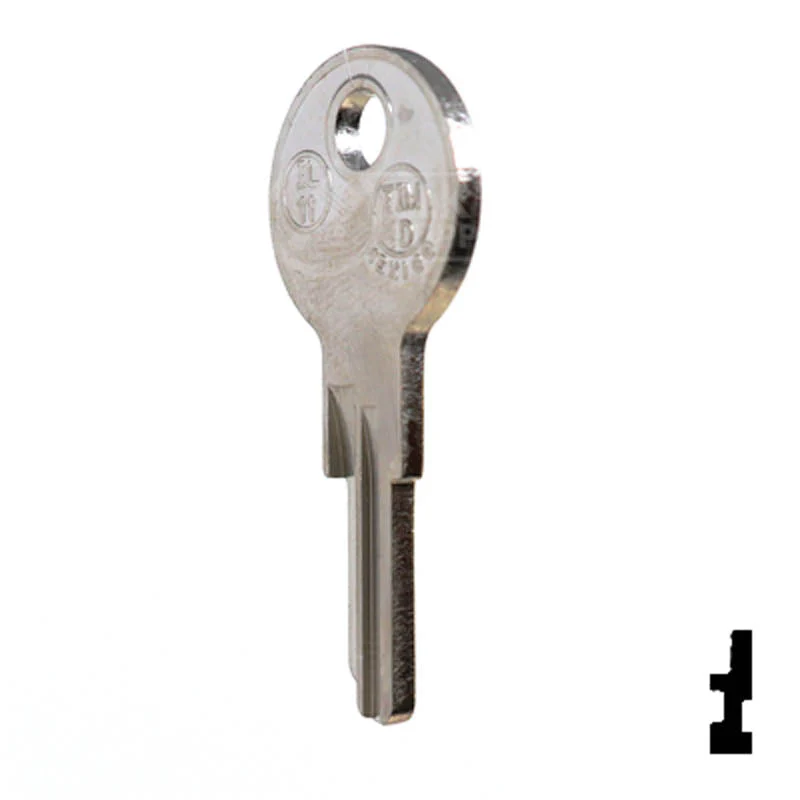Uncut Key Blank | Illinois | IL11, 1043J - Image 10