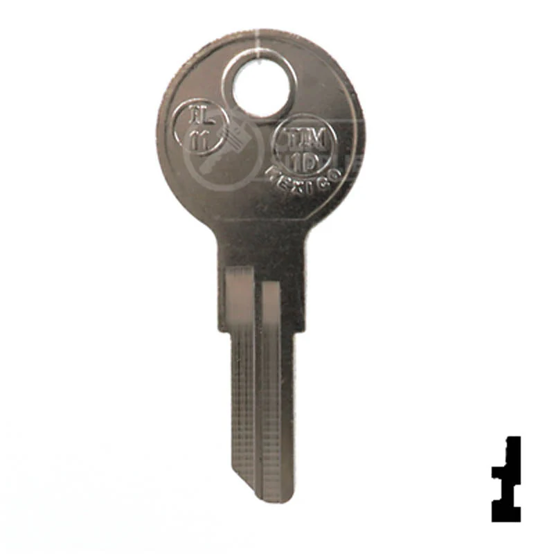 Uncut Key Blank | Illinois | IL11, 1043J - Image 13