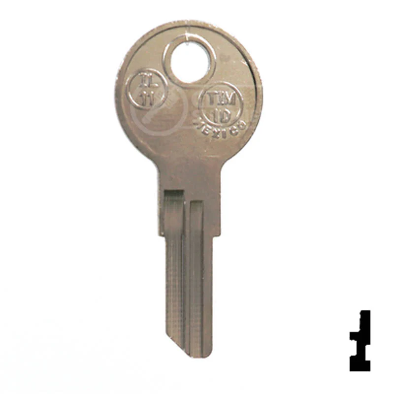 Uncut Key Blank | Illinois | IL11, 1043J - Image 14