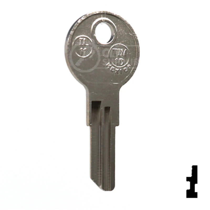 Uncut Key Blank | Illinois | IL11, 1043J - Image 15