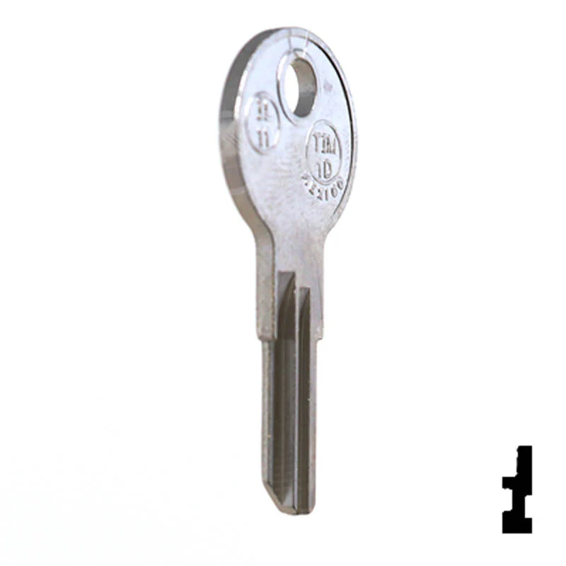 Uncut Key Blank | Illinois | IL11, 1043J - Image 17