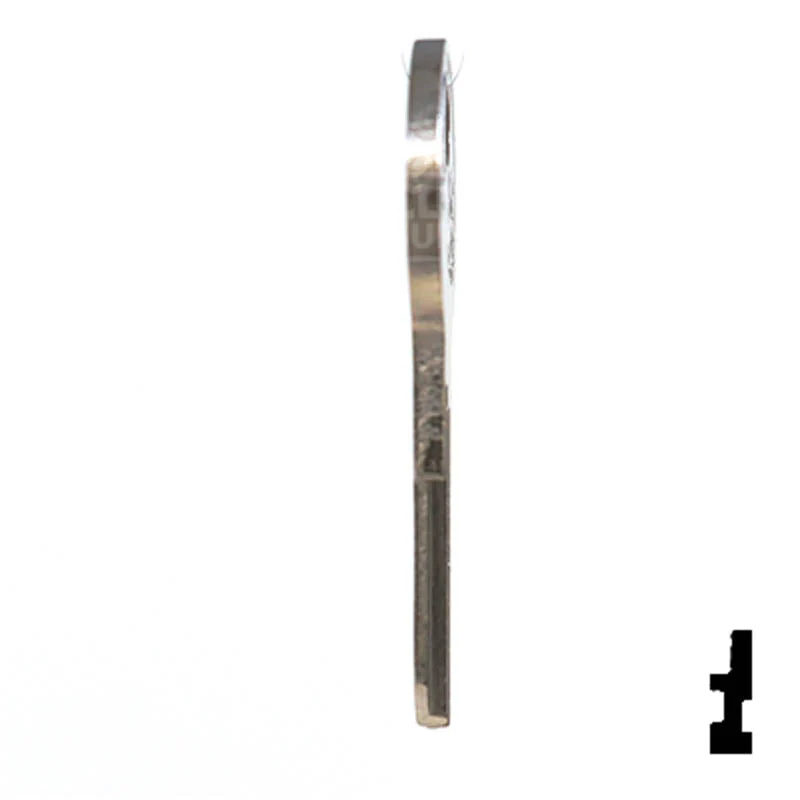 Uncut Key Blank | Illinois | IL11, 1043J - Image 19