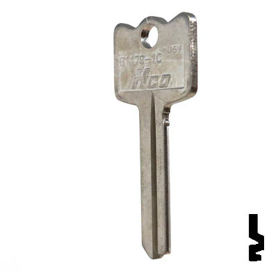 Uncut Key Blank | Ilco, Arrow | 1C - Image 22