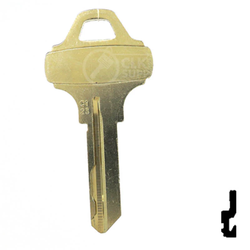 Uncut DND Key Blank | Ilco, Everest | C123 - Image 13