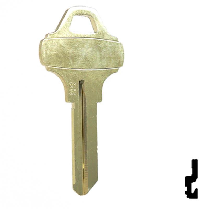 Uncut DND Key Blank | Ilco, Everest | C123 - Image 15