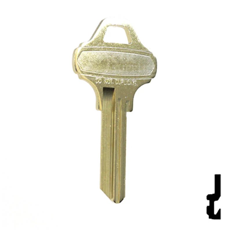 Uncut DND Key Blank | Schlage Everest | C145 - Image 3