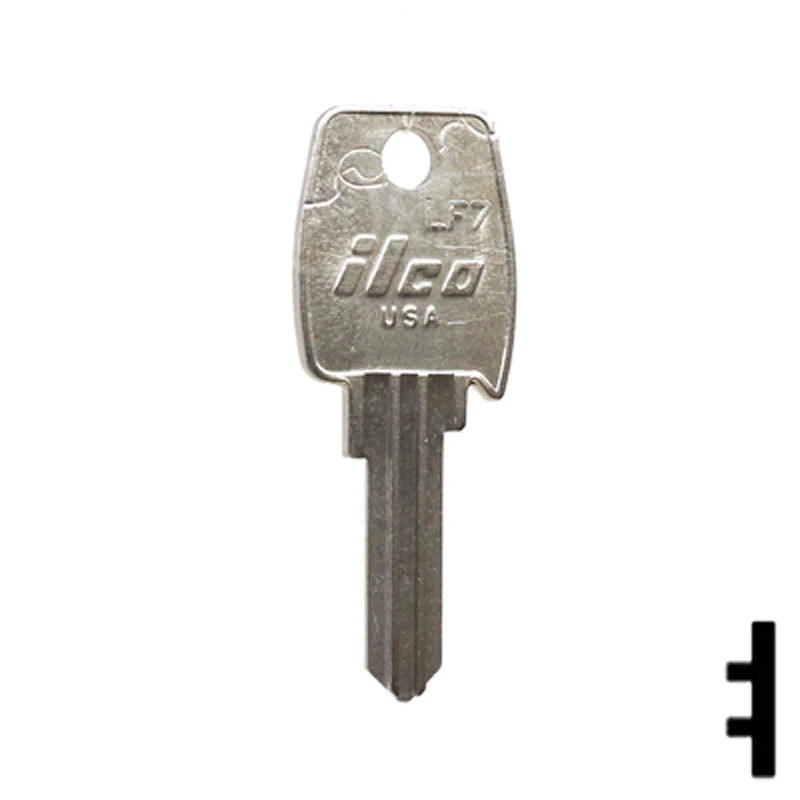 Uncut Key Blank | Lowe & Fletcher | LF7 - Image 2