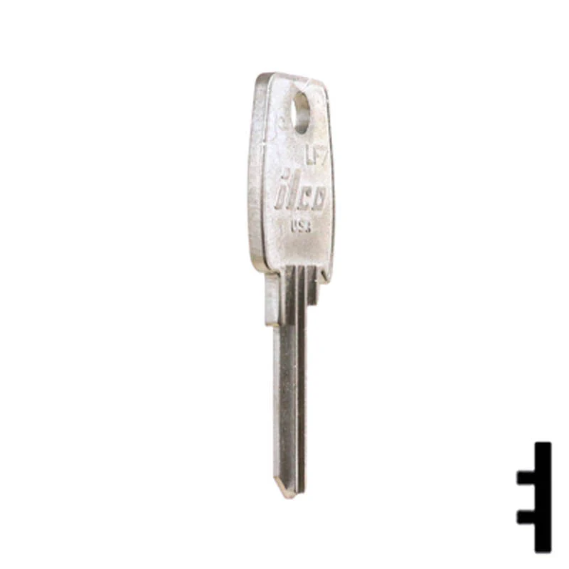 Uncut Key Blank | Lowe & Fletcher | LF7 - Image 5