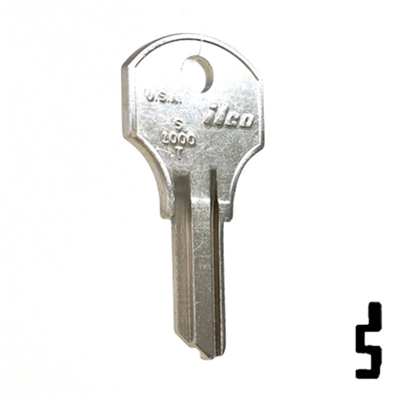 Uncut Key Blank | Corbin Russwin, CCL | S1000T - Image 3